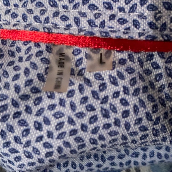 BUGATCHI Casual Linen Shirt. Size Large - Picture 10 of 14